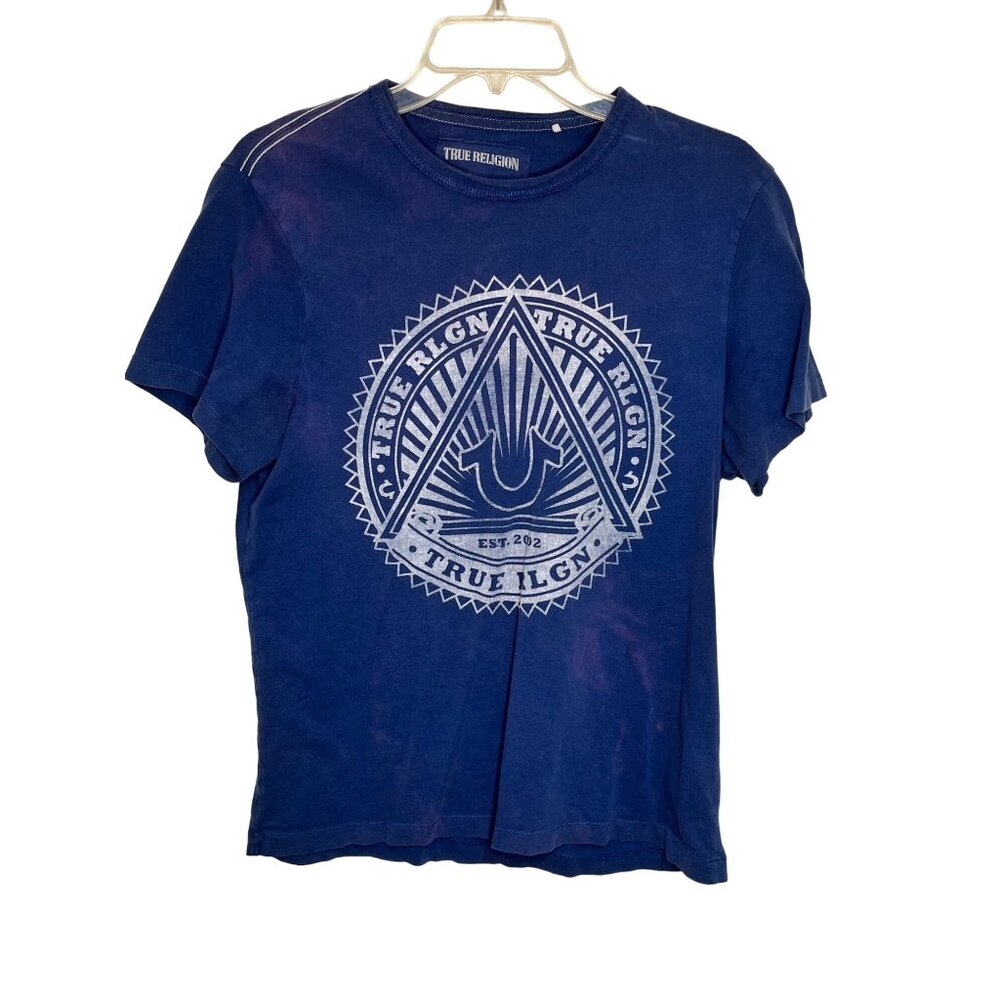 True Religion Blue Graphic Tee S/P 45a